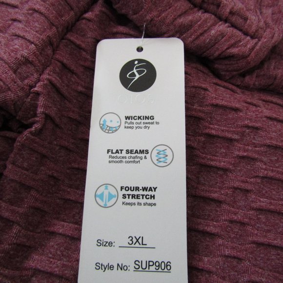 OTOS scrunch booty textured wide waistband active wear set - Picture 6 of 10